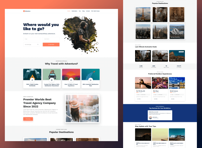 Adventura React App